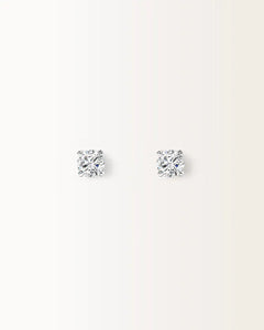 Boucles d'oreilles Infini 0.60 carat en or blanc