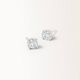 Boucles d'oreilles Infini 1 carat en or blanc