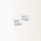 Boucles d'oreilles Infini 1 carat en or blanc