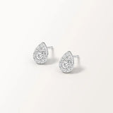 Boucles d'oreilles Bagatelle en or blanc et  Diamant laboratoire