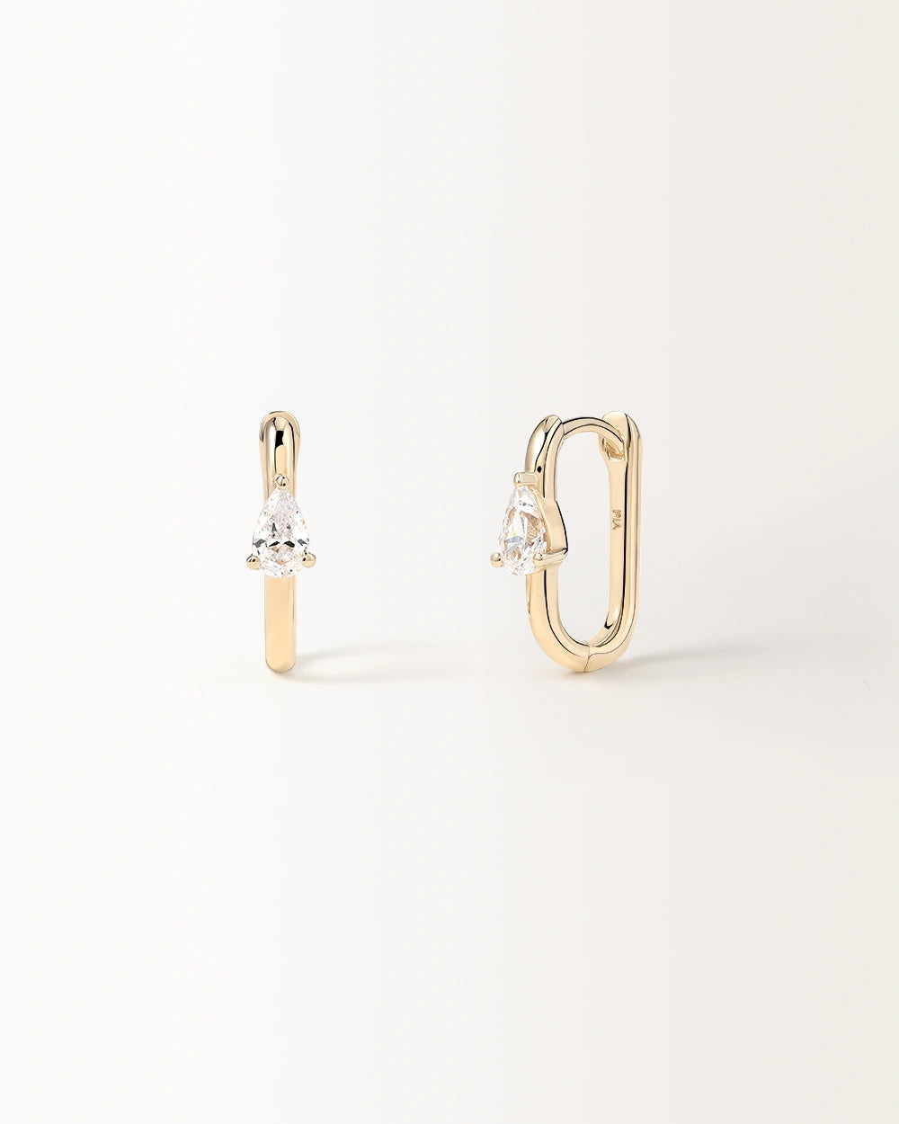 Boucles d'oreilles Alix en Or Jaune