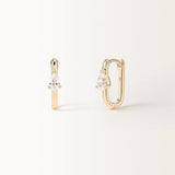 Boucles d'oreilles Alix en Or Jaune