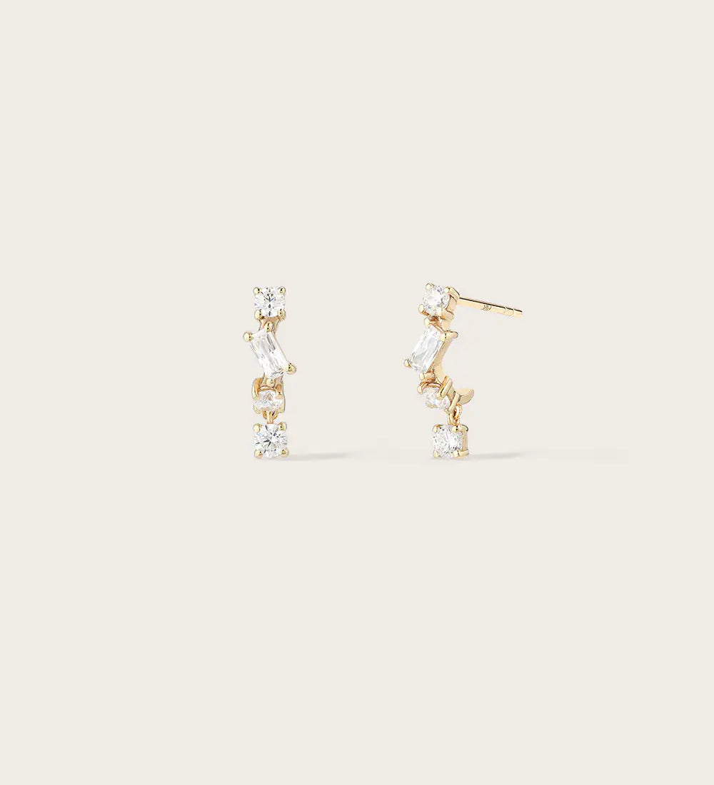 Boucles d'oreilles Nina en Or Jaune