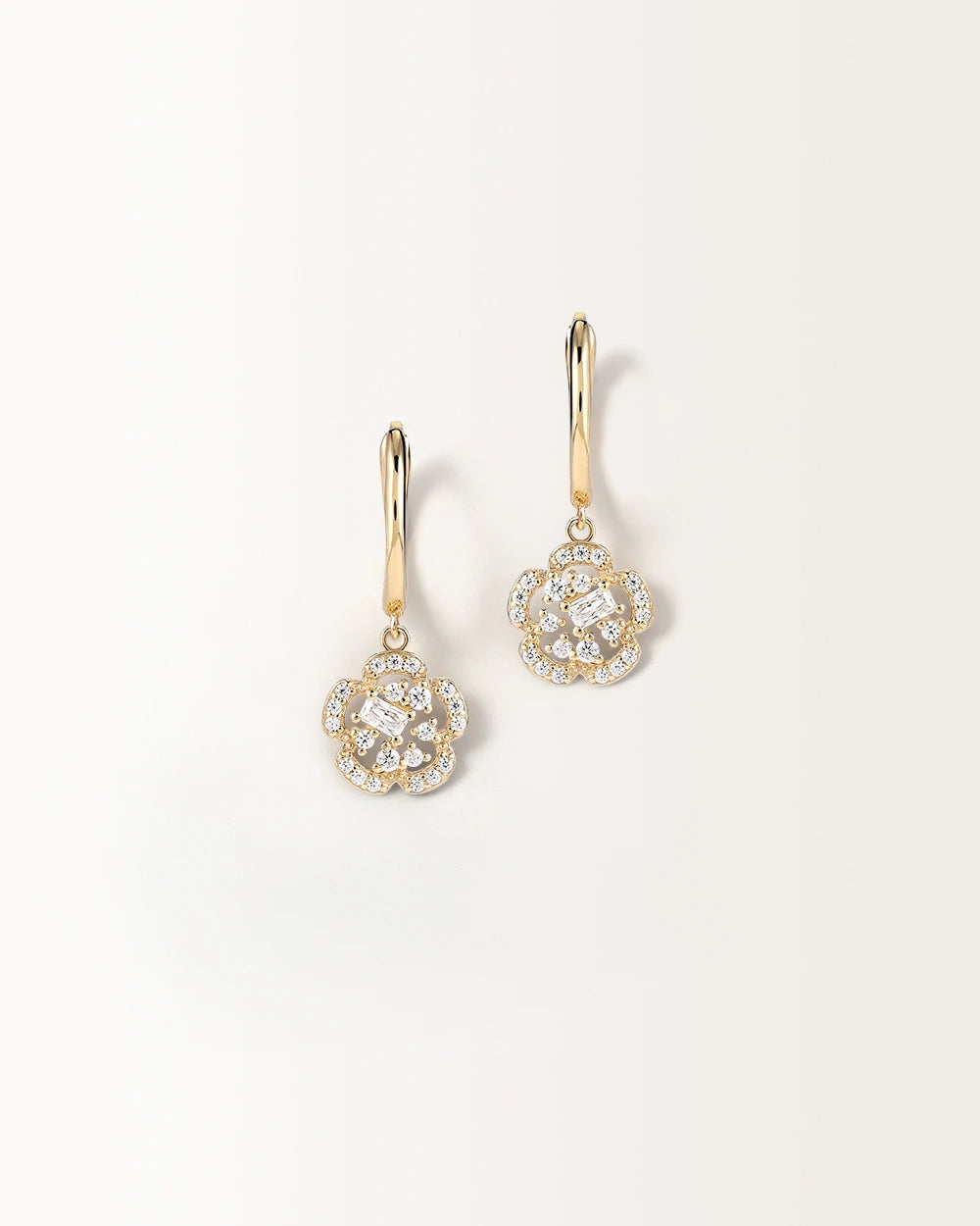 Boucles d'oreilles Fiori en or jaune