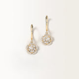 Boucles d'oreilles Fiori en or jaune