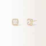 Boucles d'oreilles Maya en or jaune