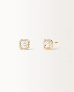 Boucles d'oreilles Maya en or jaune