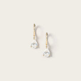 Boucles d'oreilles Rose en Or Jaune