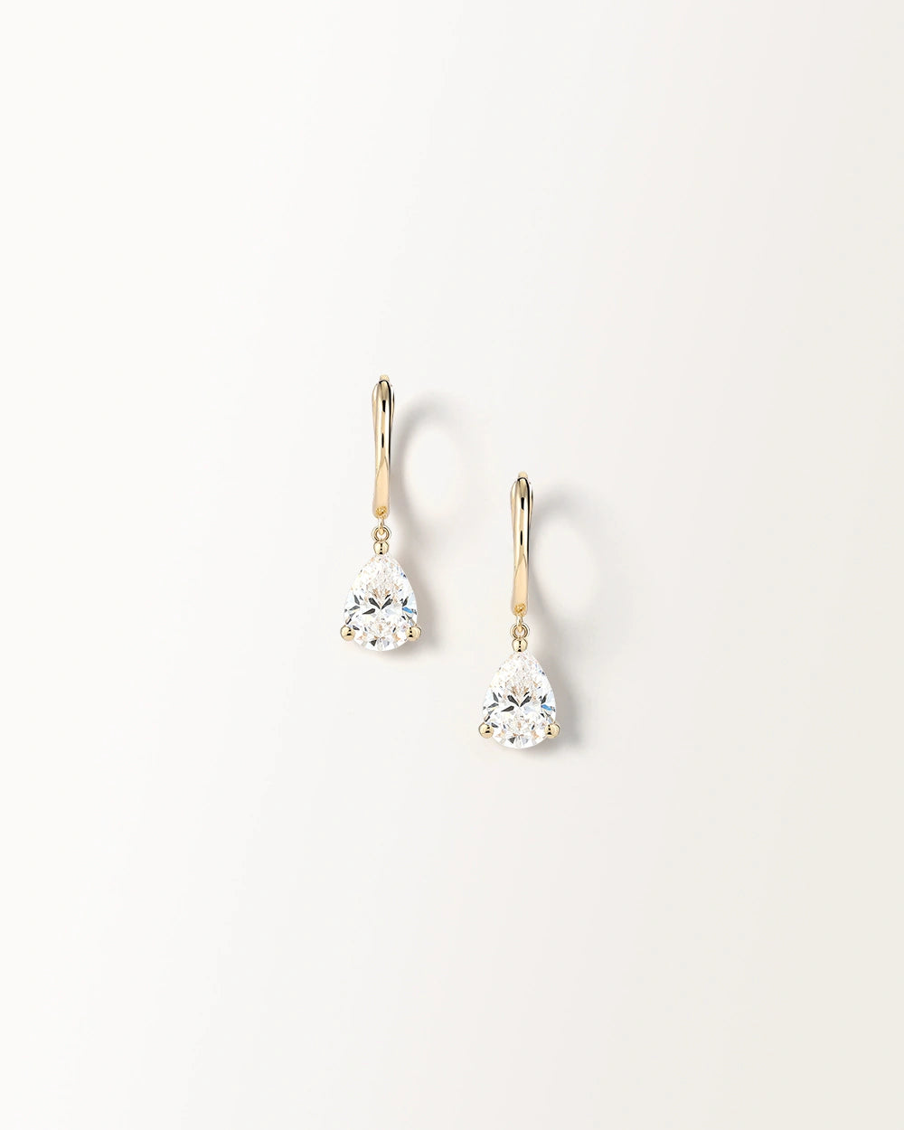 Boucles d'oreilles Rose en Or Jaune