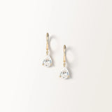Boucles d'oreilles Rose en Or Jaune