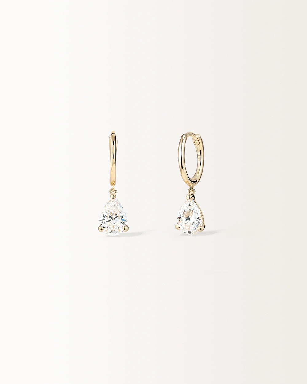 Boucles d'oreilles Rose en Or Jaune