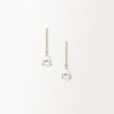 Boucles d'oreilles Poire en Or Jaune