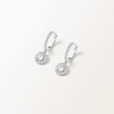 Boucles d'oreilles Céleste en Or Blanc