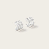 Boucles d'oreilles Eva en Or Blanc