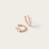 Boucles d'oreilles Cléa en Or Rose