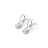 Boucles d'oreilles Laura 0.74 carat Or Blanc