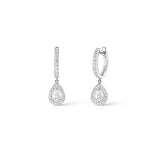Boucles d'oreilles Laura 0.74 carat Or Blanc