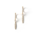 Boucles d'oreilles Leina 0.9 carat en Or Jaune