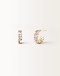 Boucles d'oreilles Ophélie Créoles