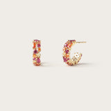 Boucles d'oreilles Ophélie Créole Rosée