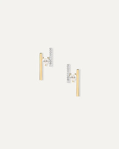 Boucles d'oreilles Elise en Or Jaune