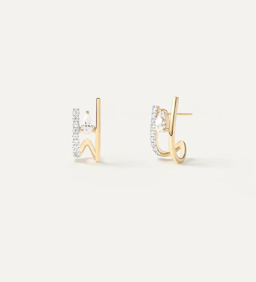 Boucles d'oreilles Livia en Or Jaune