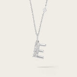 Pendentif E Or Blanc