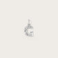 Lettre G en Or Blanc
