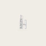 Lettre H en Or Blanc