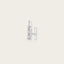 Lettre H en Or Blanc