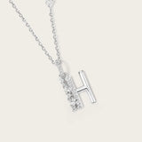 Pendentif H Or Blanc