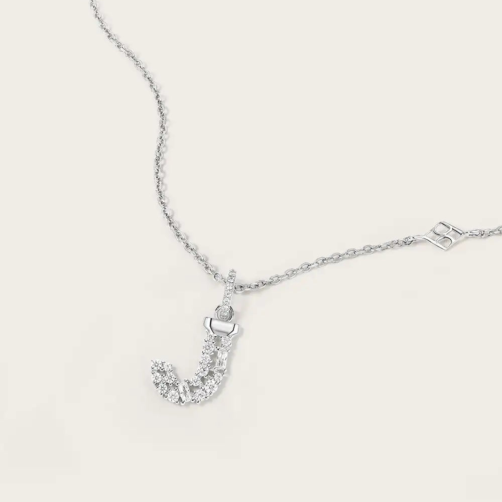 White Gold Pendant J