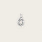 Lettre O en Or Blanc 