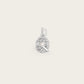 Lettre Q en Or Blanc 