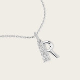 Pendentif R Or Blanc