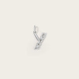 Lettre Y en Or Blanc 