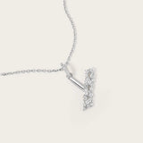 Pendentif Y Or Blanc
