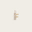 Lettre F en Or Jaune