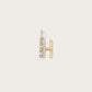 Lettre H en Or Jaune