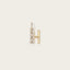 Lettre H en Or Jaune