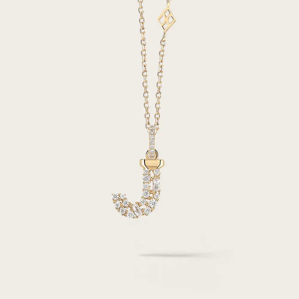Yellow Gold Pendant J