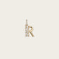 Lettre R en Or Jaune 