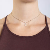 Collier Infini 2 carats Or Jaune