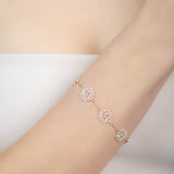 Bracelet Baby Flora Or Jaune