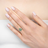 Bague Paloma Olive en or jaune 