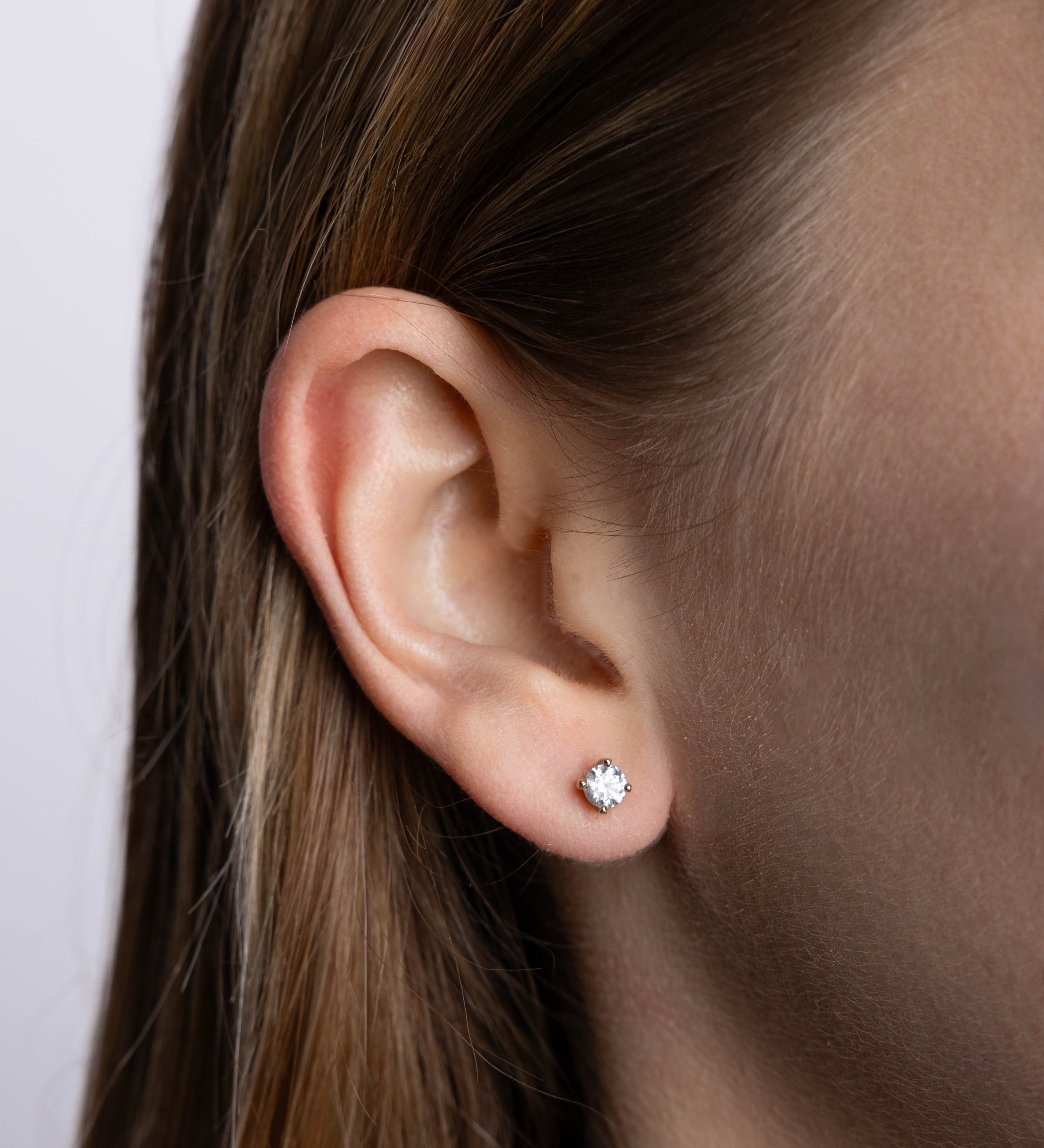 Boucles d'oreilles Infini 0.60 carat Or Jaune