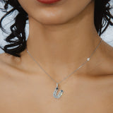 Lettre U or blanc 