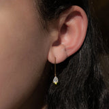 Boucles d'oreilles Poire en Or Jaune