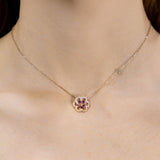 Collier Flora Prune