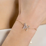 Bracelet Lila en Or Jaune 